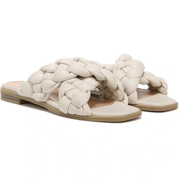 Vionic White Braided Sandals - Picture 2 of 9